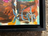 a picture of a picture of a painting on the wall