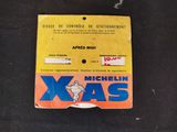 a label on the back of a box that says michel xas