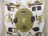 an image of a tapestry with various items on it