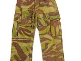 a close up of a pair of camouflage pants on a white background