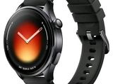 gros plan d'une montre intelligente sur fond blanc