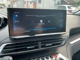 the dashboard of a car with a display on the dashboard