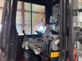 an image of a forklift driver ' s seat in the back of a truck