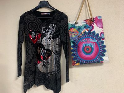 Expédition obligatoire - Lot robe et sac Desigual Très bon é… - Photo 1