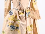an image of a dress on a mannequin with a floral pattern