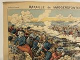 a picture of a picture of a battle in the middle of the day