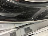 a close up of a car ' s front bumper