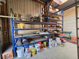 a garage filled with lots of tools and supplies