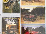 an image of a book with pictures of old cars on it