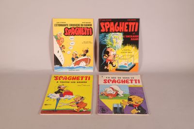 three children ' s books are lined up on a white surface