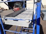 an image of a forklift with a fork in the back of it