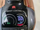 a close up of a smart control device on a table