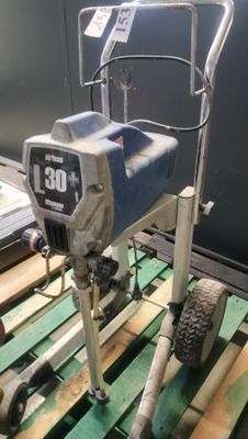 a picture of a machine that is on a pallet