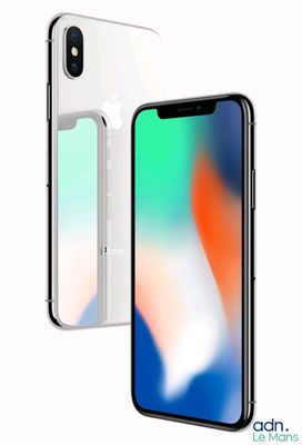 apple iphone x 64gb silver