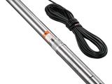 an image of a silver metal tube with a cord attached to it