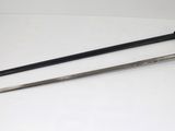 pair of two swords on a white surface with a white background