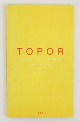 a yellow notebook with the words topor on it