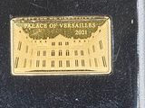 gold plated replica of the palace of versailles in paris