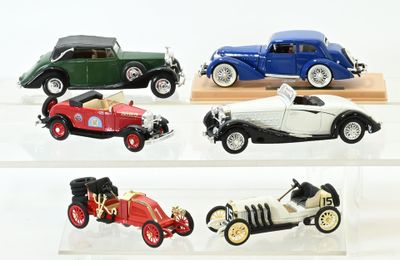 Lot de 6 voitures miniatures au 1/43ème — Collection unique - Photo 1
