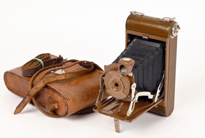 Folding Kodak Junior Modèle B - Appareil photo vintage - Photo 1