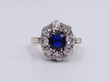 an image of a sapphire and diamond ring