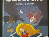 une image représentant un livre pour enfants avec l'illustration d'une petite fille et d'un chat