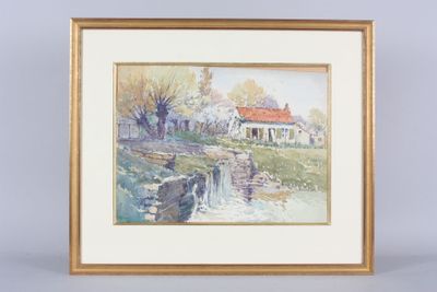 att. à Paul MONNIER (1893-1962) : paysage.