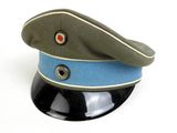 a hat that is sitting on top of a black hat