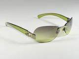 sunglasses on a white table with a white background and a white background