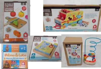 Lot de 5 jouets HOUSE OF TOYS composé de: 1 Jeu de société M…