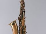 a saxophone that is sitting on a table