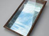 a picture of a picture of a skylight on a wall