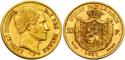 une pièce souveraine en or à l'effigie de la reine victoria