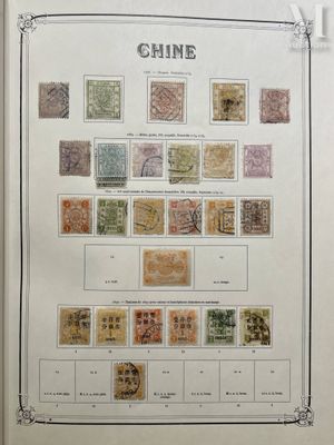 an image of a poster with a lot of different stamps on it