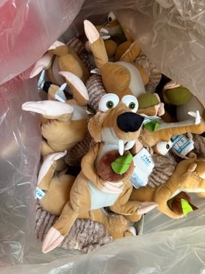 Peluches L’AGE DE GLACE Différentes tailles principalement e… - Photo 1