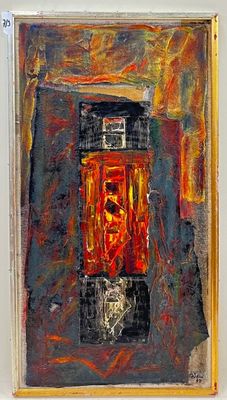 FEUBOU ? Composition abstraite.