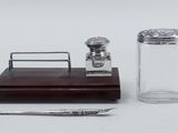 a glass jar with a spoon and a glass jar with a spoon on it