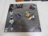 a picture of a magazine with a picture of a group of people