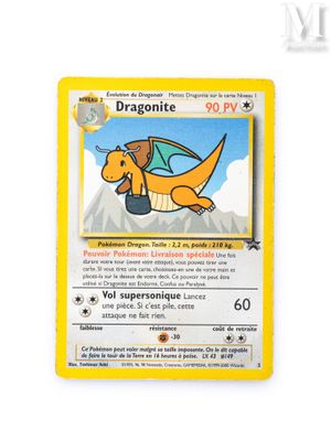 a close up of a pokemon card with a dragon on it