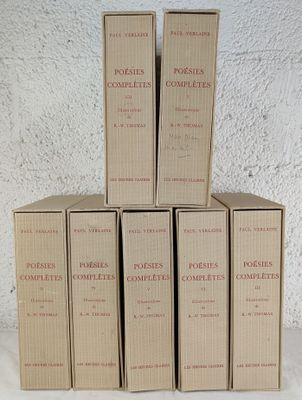 Ilustré Moderne THOMAS (R.W.) - VERLAINE (Paul) : OEuvres Co…