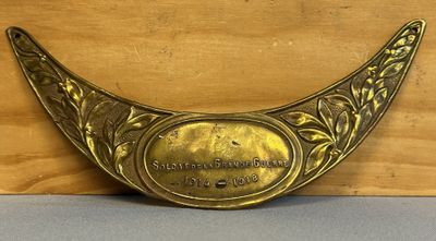 plaque de casque commémorative soldat de la grande guerre 14…