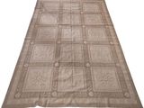 an image of a rug on a white background with a pattern on it
