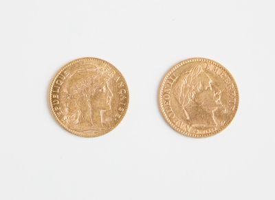 15 10 F or NIII et Coq x 2 soit 6,5 g