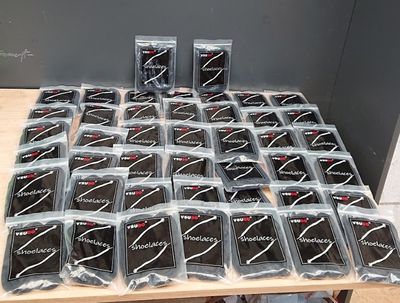 Lot de 44 sachets de 2 paires de lacets unisexes (4 lacets),…