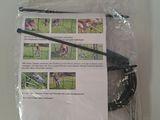 a picture of a tennis racket in a plastic bag