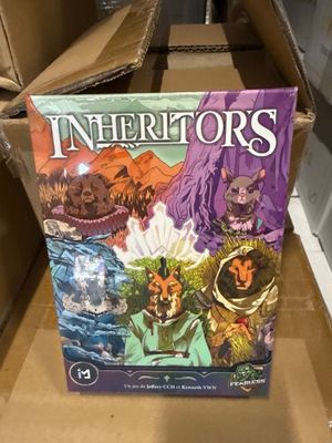 une image représentant un jeu de société dans une boîte, posé sur une table