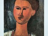 une image représentant un tableau d'une femme en chemise blanche