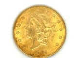 l'image d'une pièce d'or sur laquelle figure une tête de femme