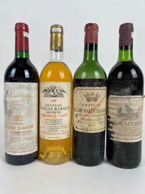 SAUTERNES Château Sigalas Rabud 1988 niveau ok