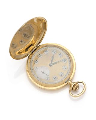 pocket watch on a white background with a white background